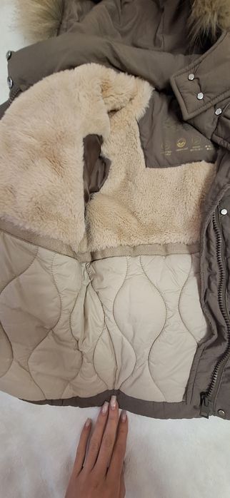 Пуховик zara 116,5-6 роки