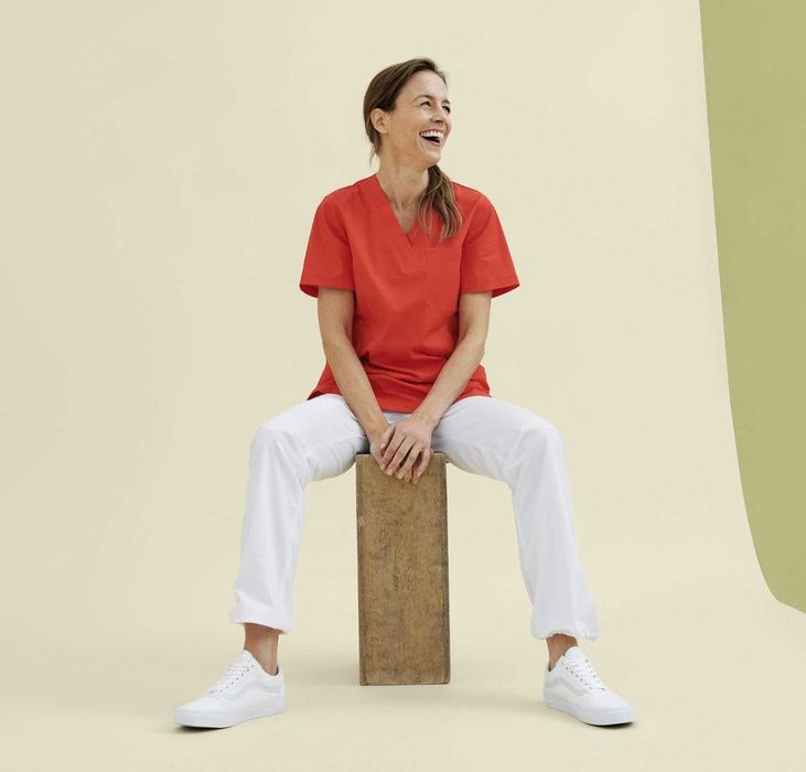 Nowa damska koszulka medyczna /pielęgniarska /SCRUBS MEDANTA !XL!439!