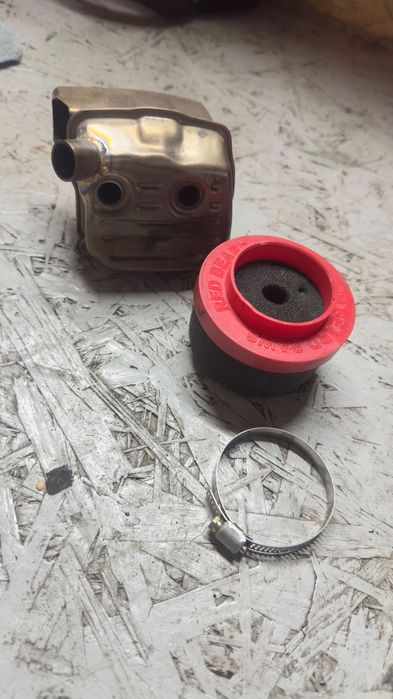 Piła Stihl Ms 261 c foam filter. Moffler Mod