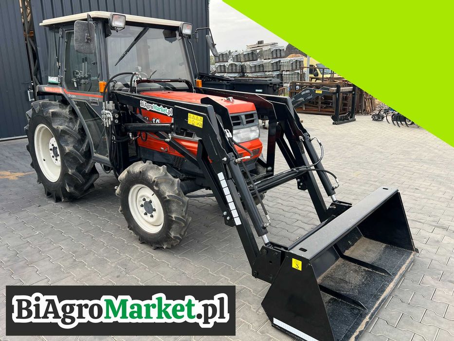 MINI TRAKTOR Kubota GL 32 + TUR ładowacz czołowy + łycha + pług do śniegu 32KM Iseki Yanmar Mitsubischi /  Dostawa całe PL