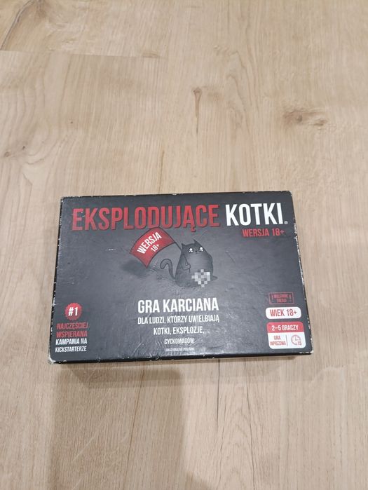 Eksplodujące Kotki 18+ gra karciana