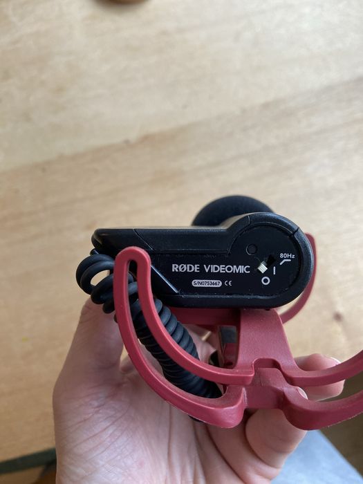Microfone Rode VideoMic Rycote