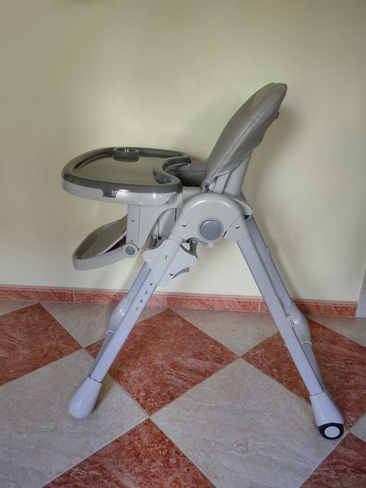 Kinderkraft Yummy Cadeira de Papa Cinzento