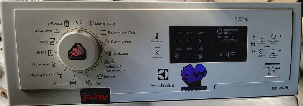 Częsci do pralki Electrolux EWT11262ILW