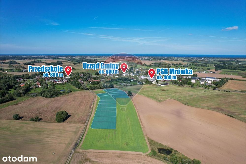 Na sprzedaż działka budowlana 1191 m² | Będzino - View 5