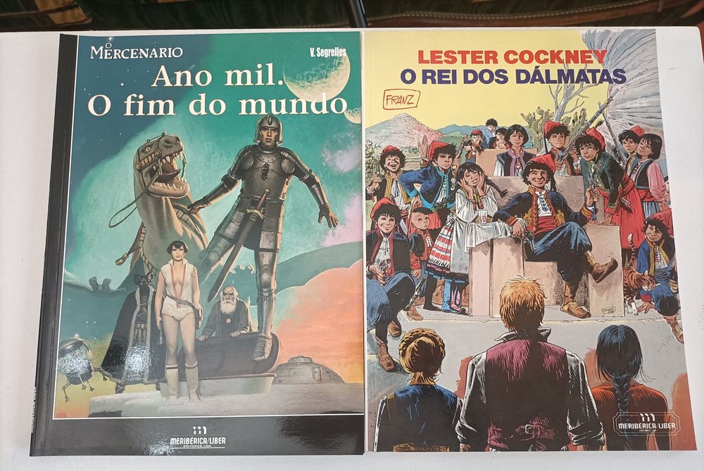 32 Livros Escorpião, O Mercenário, Lester Cockney, Os Passageiros do V