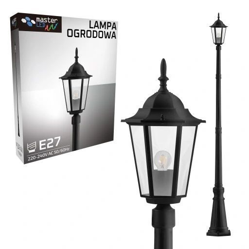 lampa led ogrodowa stojąca zewnętrzna lampion e27