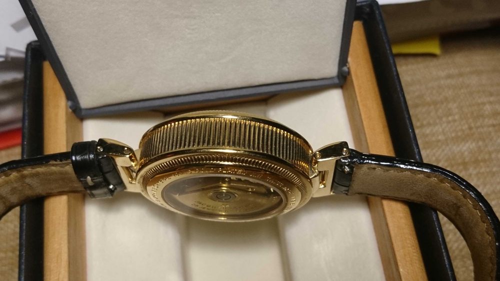 Часы позолоченные Jacques Lemans automatik 1-1216 ( Swiss Made