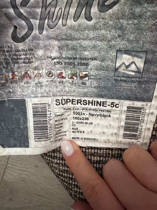 Dywan shaggy do salonu, sypialni