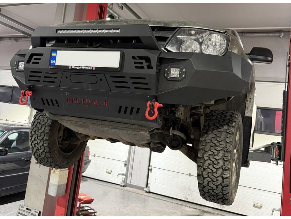 Volkswagen Amarok Силовий передній бампер Dakar з LED баром