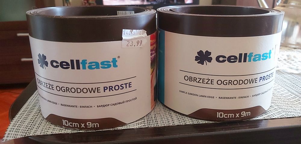 Obrzeże ogrodowe proste