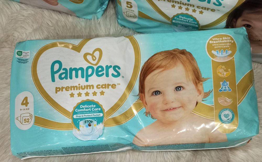 Pampers premium care 2,3,4,5,6 розміри!