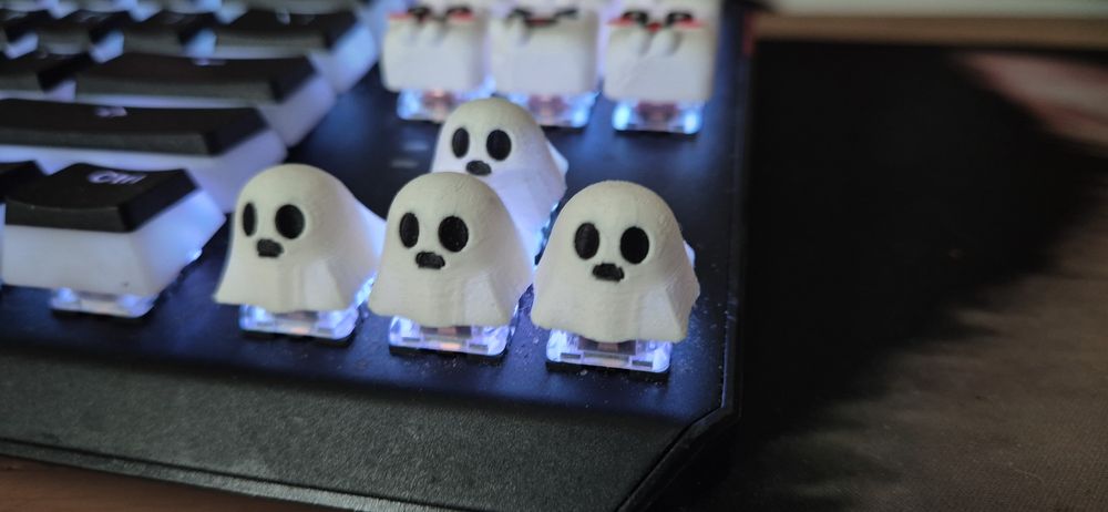 Przycisk do klawiatury duszek keycap guzik key cap duch klawiatura