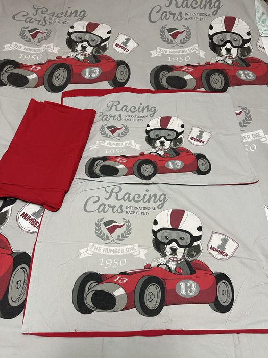 Плед, постіль, покривало Тачки Молнія Маквін