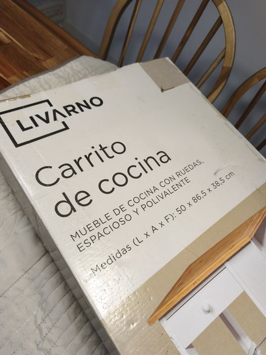 Carrinho auxiliar cozinha novo