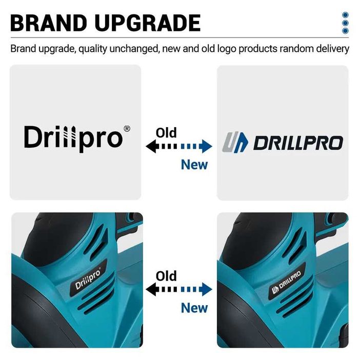 Nożyce akumulatorowe do żywopłotu Drillpro 18 V 2000 W 51 cm 2 akumulatory