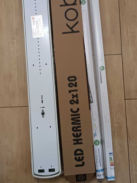 Oprawa oświetleniowa LED KOBI HERMETIC 2x120 + źródło światła