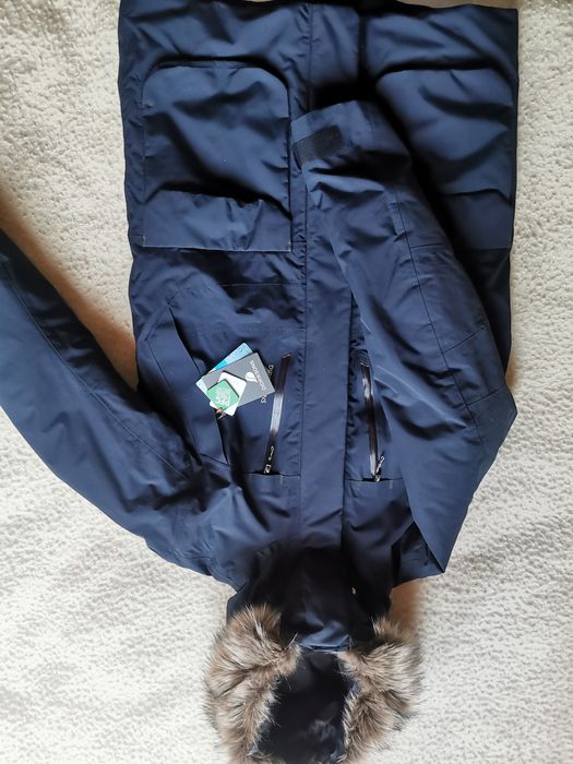 Nowa kurtka zimowa Parka Didriksons Storm System M/L Granat Navy Blue