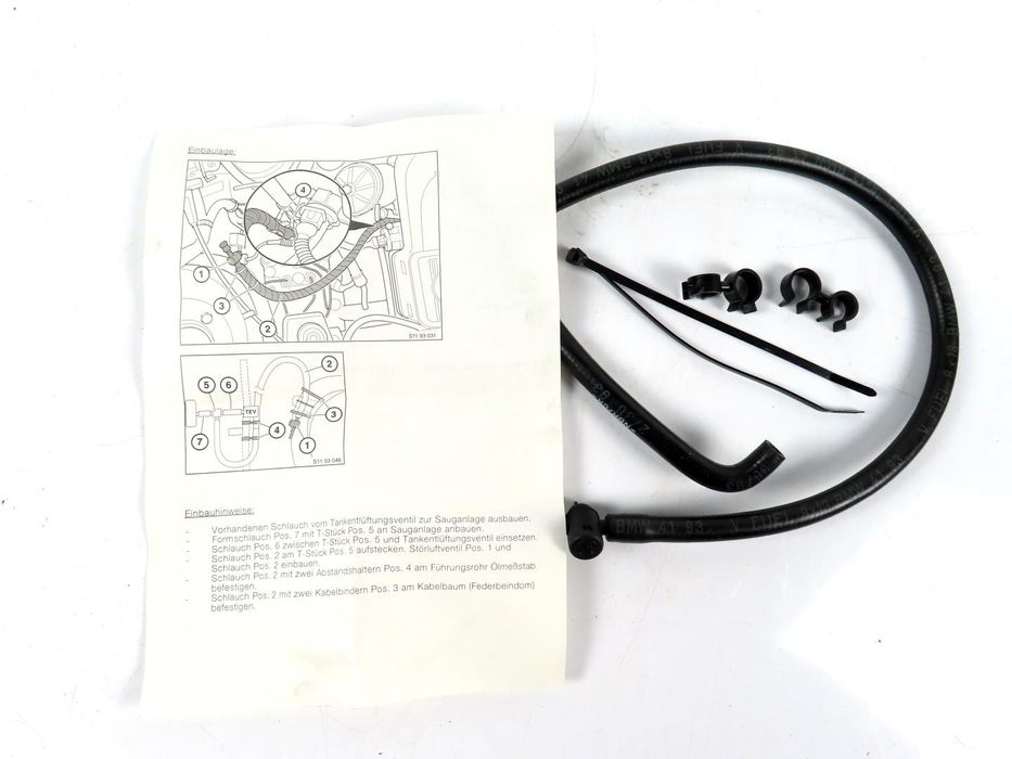 Kit De Válvulas Do Ar De Perturbação Do Depósito De Combustível Bmw