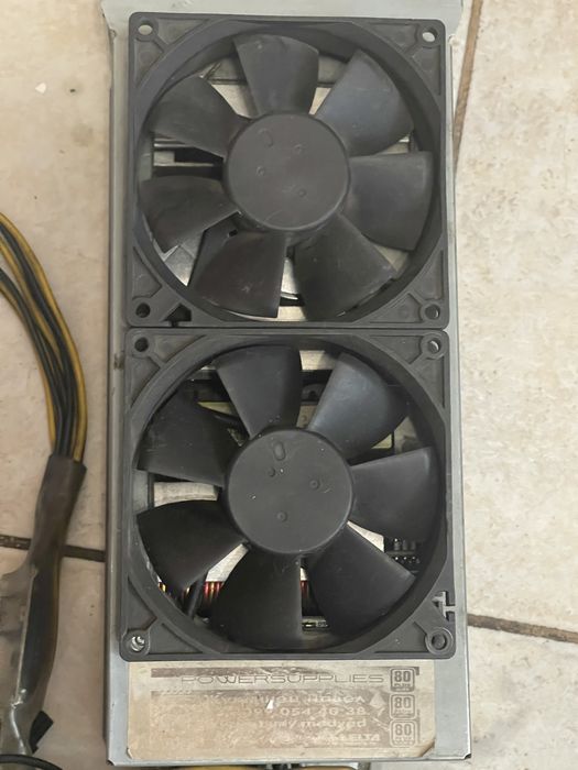 Серверний блок живлення Delta DPS-2000BB 2000W (IBM) розпаяний під 12V