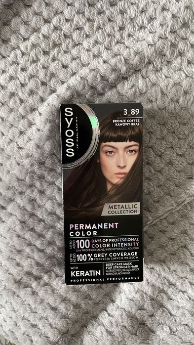 Farba do włosów kawowy brąz 3_89 Syoss