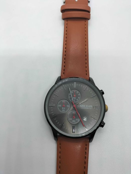 Relógio/Cronógrafo Megir - Novo