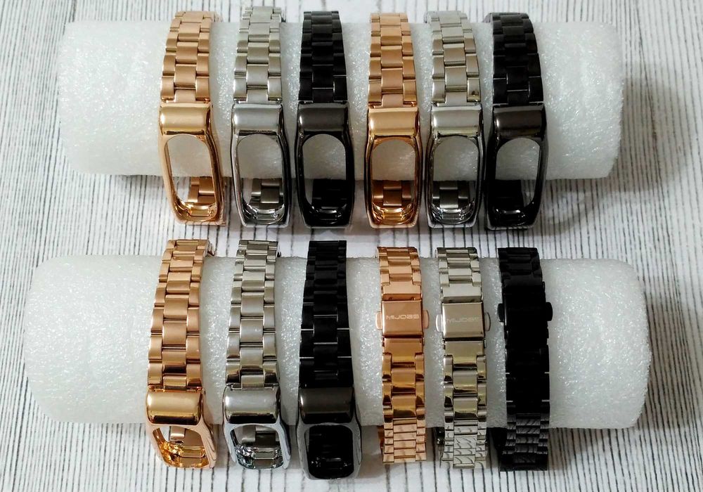 Металический ремешок браслет Xiaomi Mi Band 3/4 MiBand 3/4 ми бенд 3/4