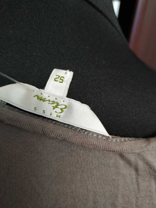 футболка Etam с паетками 62-66  большой размер ОБ 144