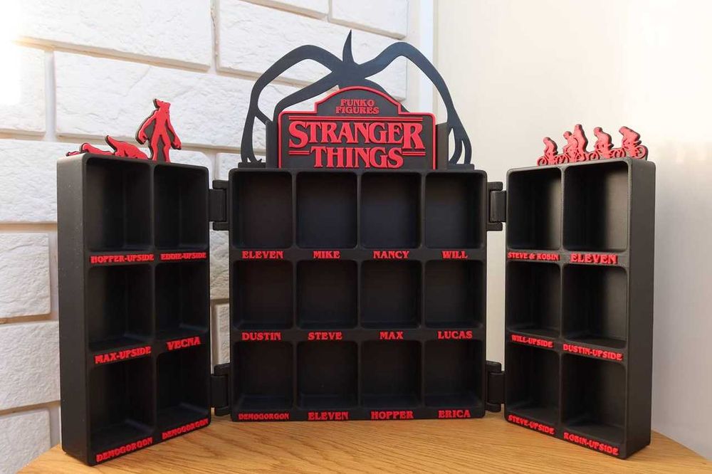 Підставка для фігурок Kinder у стилі “Дивні Дива / Stranger Things”