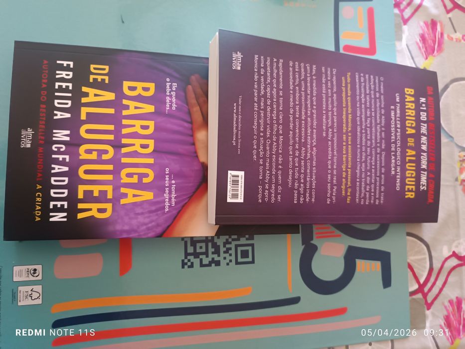 Livro NOVO Barriga de Aluguer da FREIDA McFADDEN