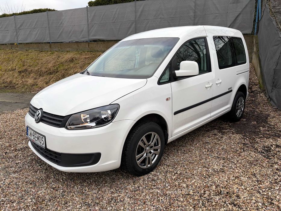Volkswagen Caddy 1.6 diesel 2013r. 162tys.km! Osobowy!