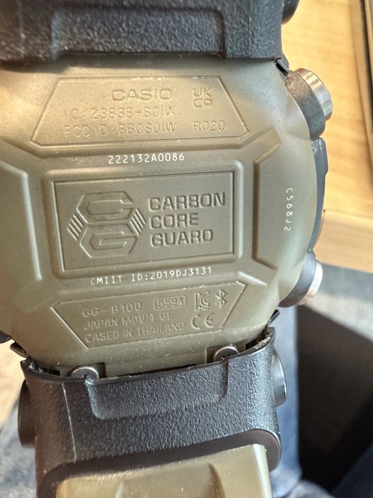 egarek CASIO g-shock Mudmaster GGB100-1A3ER