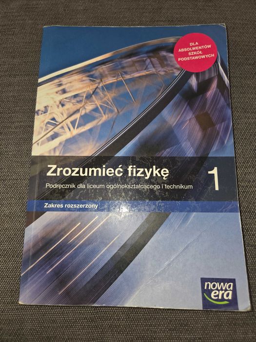 Podręcznik zrozumieć fizykę 1 zakres rozszerzony