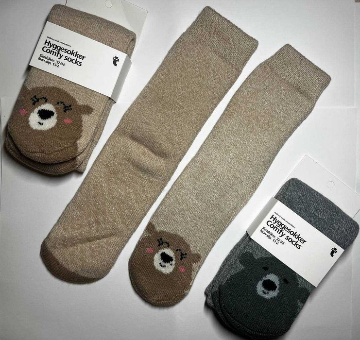 Теплі шкарпетки з малюнком