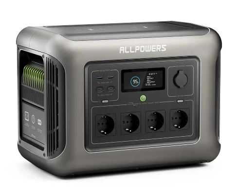 Зарядна станція ALLPOWERS R1500 1800W 1152Wh LiFePO4. Гарантія