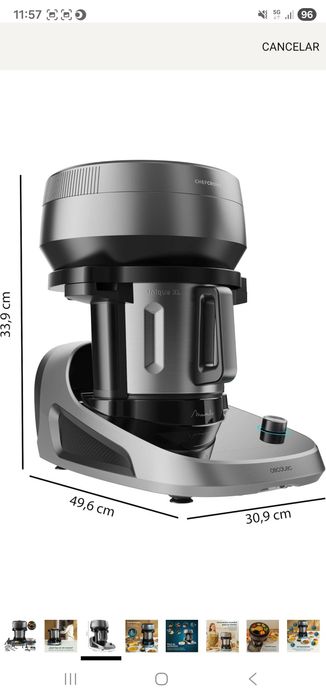 Robot Cozinha Cecotec Mambo CooKing Unique Unique