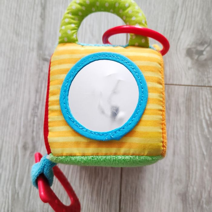 Babydream kostka sensoryczna, gryzak, zabawka, zawieszka