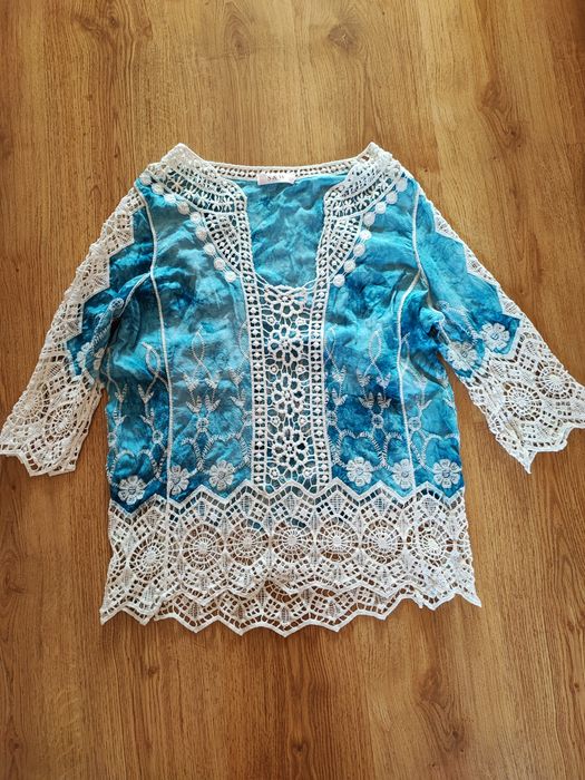 Narzutka na plażę tunika boho