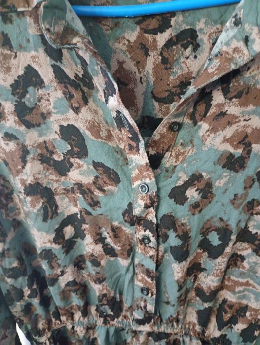 Sukienka damska panterka moro 44