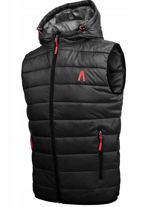 Alpinus kamizelka męska Athos Body Warmer czarny rozmiar L