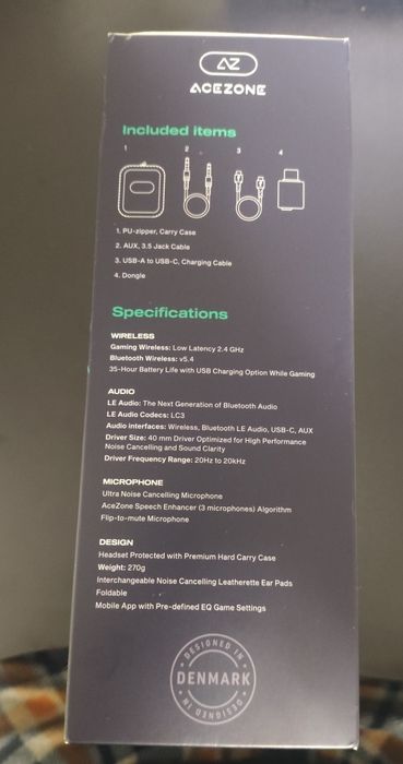 Ігрові навушники AceZone A-Spire Wireless Wireless Gaming Headset