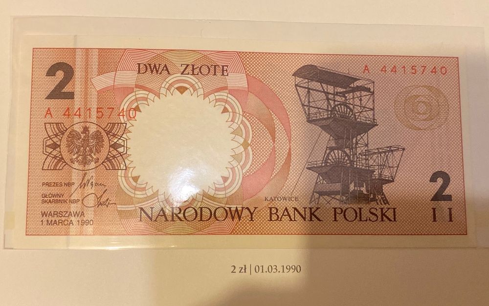 Banknoty ,,Miasta polskie ” album NBP Komplet