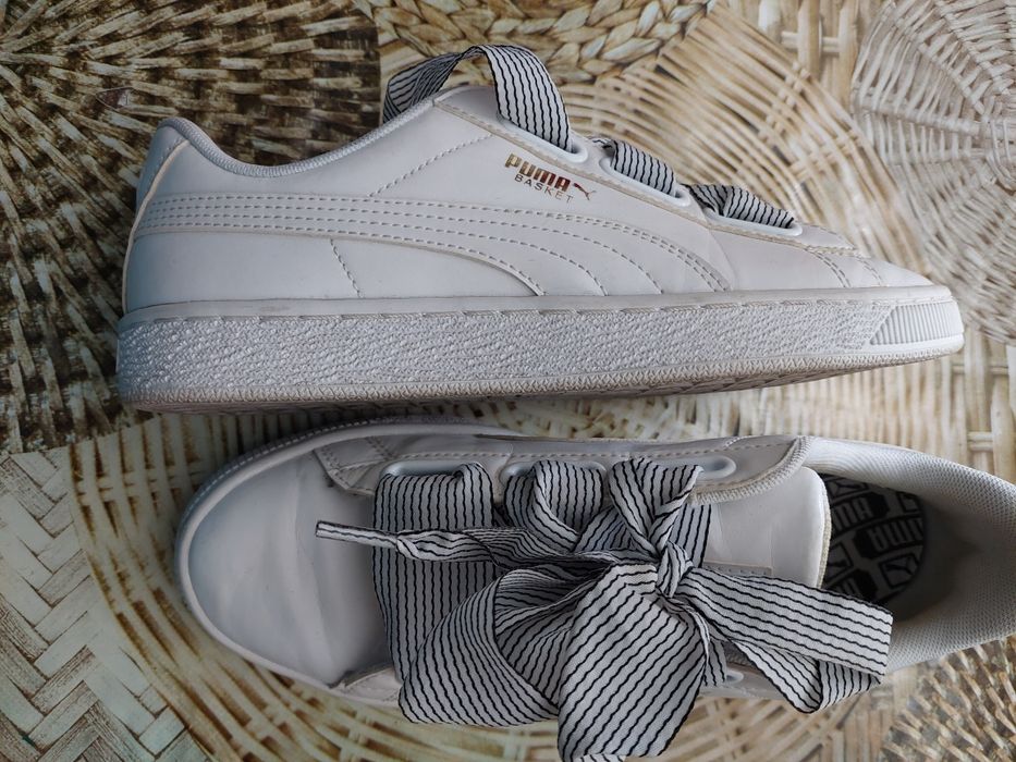 Adidasy puma skorzane