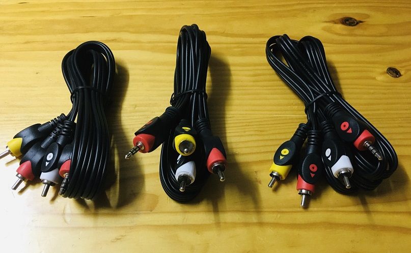 Cabo Jack 3,5mm Macho - 3 RCA Macho (1,5 mts)64585635251331122