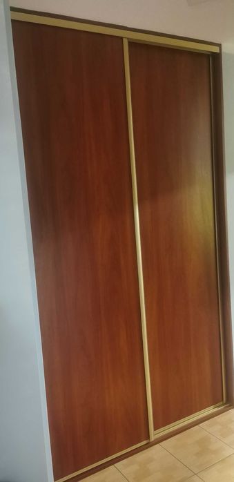 Szafa przesuwna suwana garderoba od stolarza 156 x 249 x 62