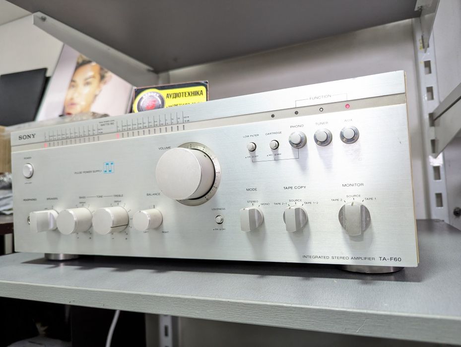 Редкий! Hi-Fi Стерео усилитель Sony TA-F60. 2х75 Вт. JAPAN