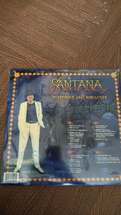Santana 
Blessings and Miracles 2lps

Bruce Springsteen 
Unplugged 2lps
Selados