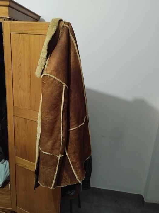 Casaco de pele de carneiro Zara