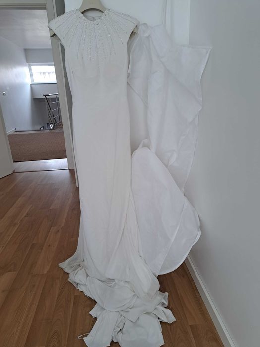 Vestido de noiva nicole milano usado