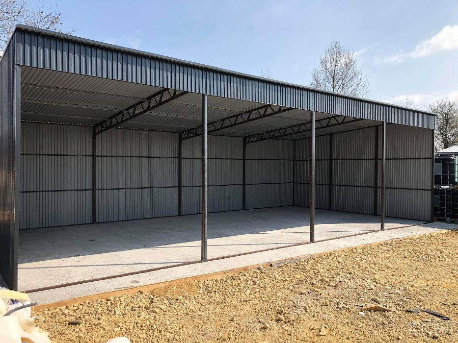 WIATA blaszana zadaszenie wiata STALOWA -nietypowe konstrukcje stalowe